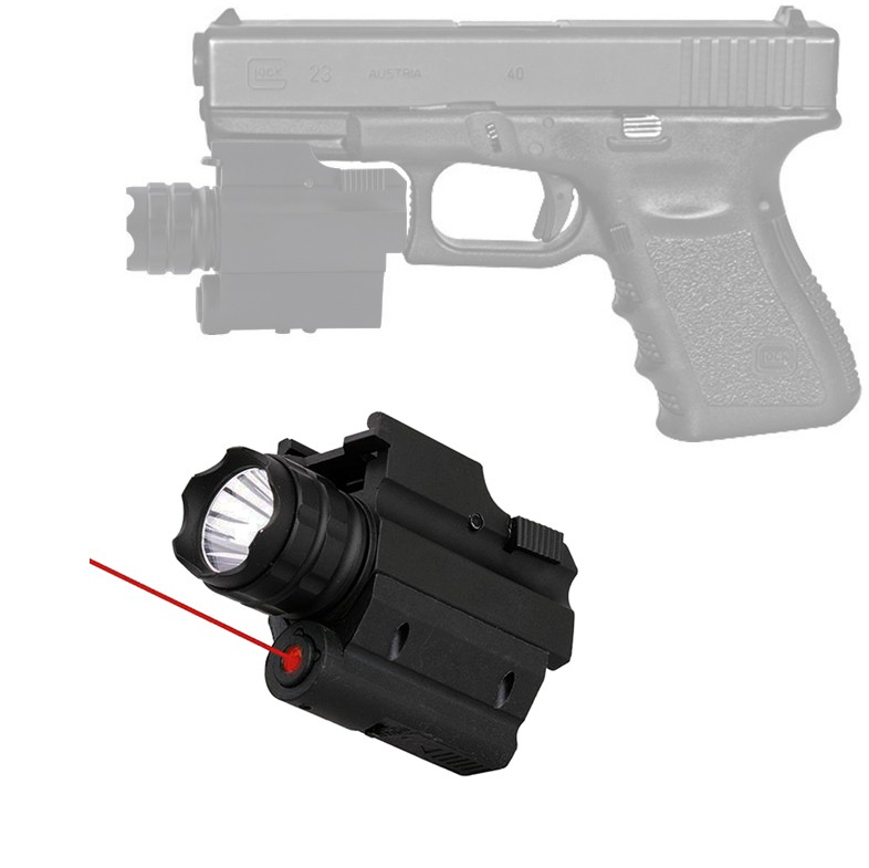 Laser LED 2-in-1 Tactical Gun Light Laser LED 2-in-1 Tactical Gun Light